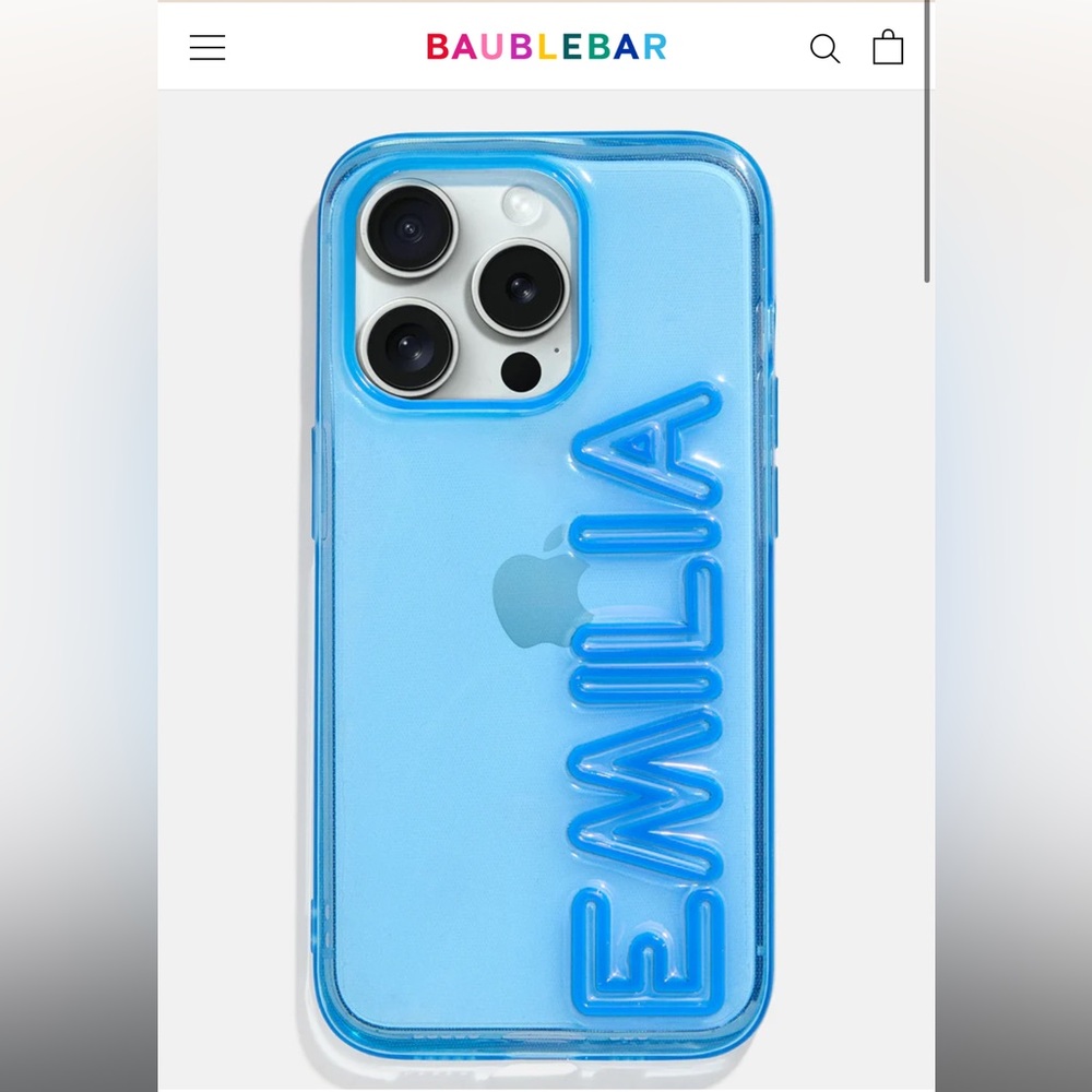 Bauble Bar Customer Phone Case